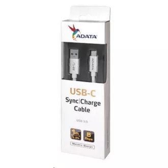 ADATA kabel USB-C TO 3.1 A, 100 cm, aluminij