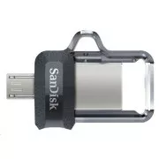 SanDisk Flash disk 128 GB dvojni USB disk m3.0 Ultra, OTG