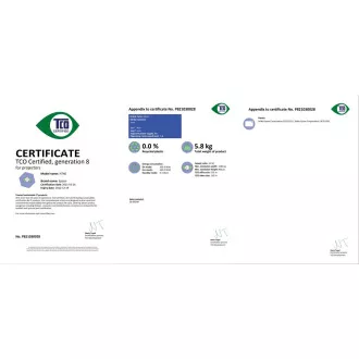 EPSON projektor EB-695Wi, 1280x800, 3500ANSI, HDMI, VGA, SHORT