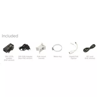 MikroTik RouterBOARD OmniTik 5 ac PoE, 720MHz CPU, 128MB RAM, PoE out, 5x GLAN, 5GHz Wi-Fi, 2x7.5dBi, 802.11a/n/ac, vključ. L4