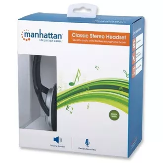 MANHATTAN Classic Stereo slušalke MANHATTAN Classic Stereo slušalke