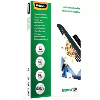 Fellowes A4, 100 mic laminirna folija, pakiranje po 100 kosov