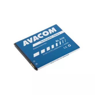 AVACOM baterija za mobilni telefon Lenovo A536 Li-Ion 3, 7V 2000mAh (nadomestna baterija BL210) AVACOM baterija za mobilni telefon Lenovo A536 Li-Ion 3, 7V 2000mAh (nadomestna baterija BL210)