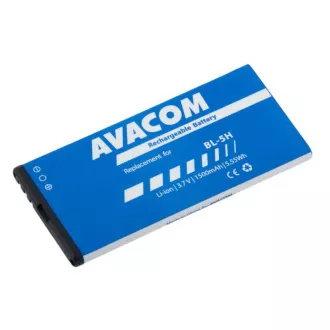 AVACOM baterija za mobilni telefon Nokia Lumia 630, 635 Li-Ion 3, 7V 1500mAh (nadomestna baterija BL-5H) AVACOM baterija za mobilni telefon Nokia Lumia 630, 635 Li-Ion 3, 7V 1500mAh (nadomestna baterija BL-5H)