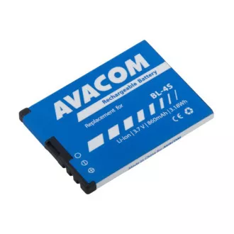 AVACOM baterija za mobilni telefon Nokia 3600 Slide, 2680 Li-Ion 3, 7V 860mAh (nadomestna baterija BL-4S) AVACOM baterija za mobilni telefon Nokia 3600 Slide, 2680 Li-Ion 3, 7V 860mAh (nadomestna baterija BL-4S)
