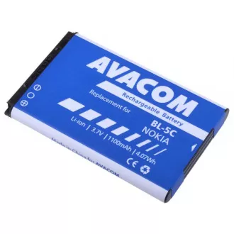 AVACOM baterija za mobilni telefon Nokia 6230, N70, Li-Ion 3, 7V 1100mAh (nadomestna baterija BL-5C)