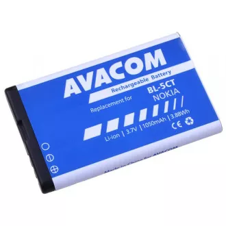 AVACOM baterija za mobilne telefone Nokia 6303, 6730, C5, Li-Ion 3, 7V 1050mAh (nadomestna baterija BL-5CT)