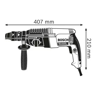 BOSCH GBH 2-26 DFR, vrtalno kladivo s SDS plus, 800 W, 3 J udarca, 4 - 26 mm BOSCH GBH 2-26 DFR, vrtalno kladivo s SDS plus, 800 W, 3 J udarca, 4 - 26 mm