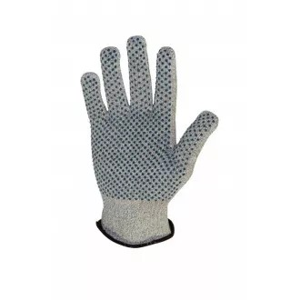CROPPER DOT rokavice chem.fibre. s PVC t - 8