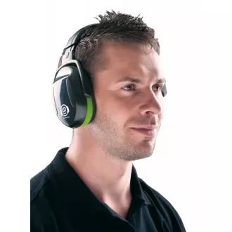 ED 1H slušalke s slušalkami EAR DEFENDER zelene barve