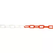 JSP Plastična veriga 6mm/25m rdeča/bela