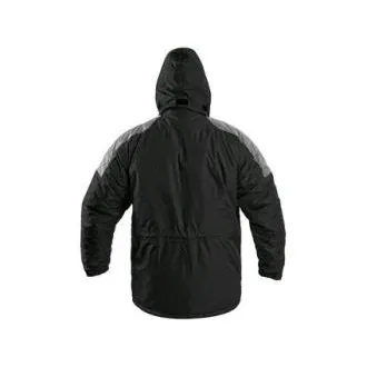Moška zimska bunda FREMONT, črno-siva, velikost 3XL Moška zimska bunda FREMONT, črno-siva, velikost 3XL
