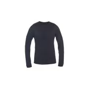 SOLID majica z dolgimi rokavi moška črna velikosti. M/L
