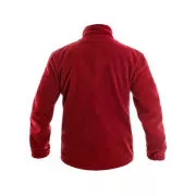 Moška jopa iz flisa OTAWA, rdeča, velikost 2XL