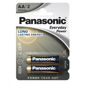 PANASONIC alkalne baterije Everyday Power LR6EPS/2BP AA 1, 5V (Blistr 2pcs)