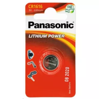 PANASONIC Litijeva baterija (gumbna) CR-1616EL/1B 3V (Blistr 1 kos)