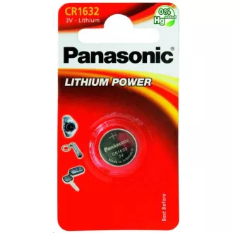 PANASONIC Litijeva baterija (gumbna) CR-1632EL/1B 3V (Blistr 1 kos)