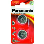 PANASONIC Litijeva baterija (gumbna celica) CR-2025EL/2B 3V (Blistr 2pcs)