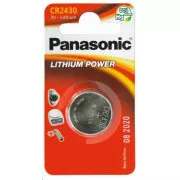 PANASONIC Litijeva baterija (gumbna) CR-2430EL/1B 3V (Blistr 1 kos)