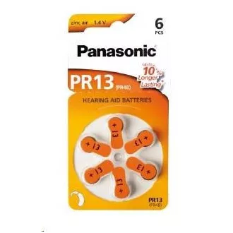 PANASONIC Cink Air baterija PR-13(48)/6LB AAA 1, 2V (Blistr 6 kosov)