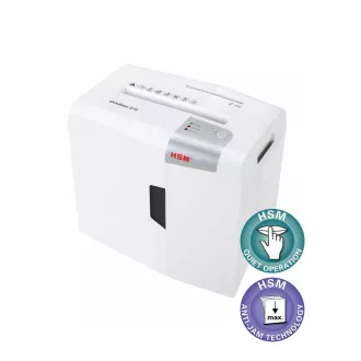 HSM ShredStar X5 White (velikost reza 4, 5x30 mm, DIN P-4 (3))
