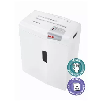 HSM ShredStar X10 White (velikost reza 4, 5x30 mm, DIN P-4 (3))