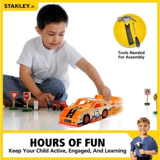 Stanley Jr. OK002-SY Gradbeni set, dirkalnik, les