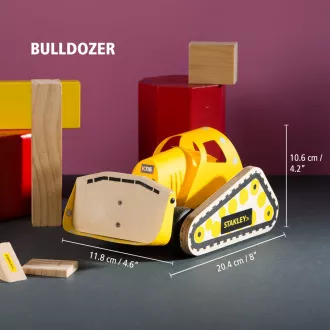 Stanley Jr. OK005-SY Gradbeni set, buldožer, les