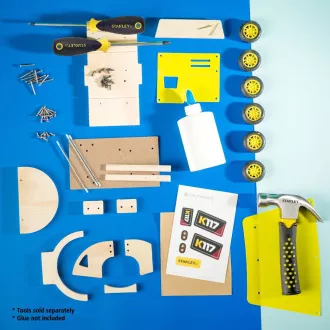 Stanley Jr. OK006-SY Gradbeni set, tovornjak, les