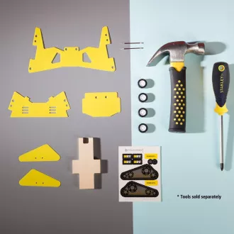 Stanley Jr. OK017-SY Gradbeni set, buldožer, les
