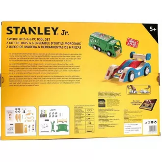 Stanley Jr. U003-K02-T06-SY Komplet 2 avtomobilov in 5 orodij