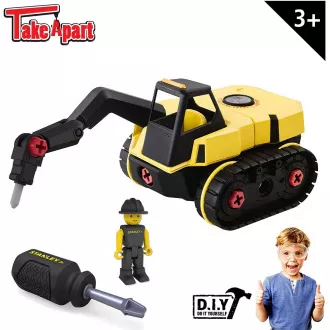 Stanley Jr. TT010-SY Gradbeni set, bager za rušenje