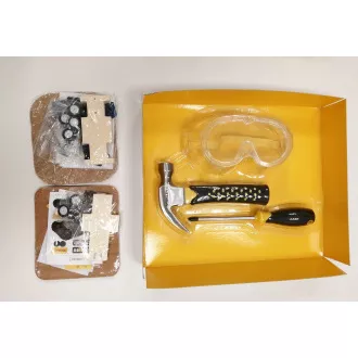 Stanley Jr. U004-K02-T03-SY Komplet avtomobila, bagra in 3 orodij