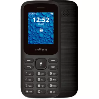 2220 Črni gumbni telefon myPhone