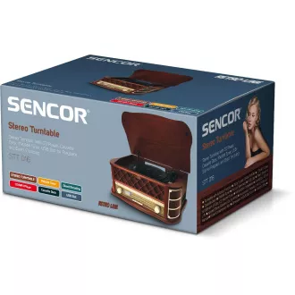 STT 016 GRAMOFON z USB/SD/FM SENCOR