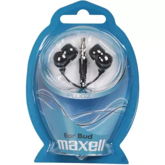 303459 SLUŠALKE PLUGZ ČRNE MAXELL