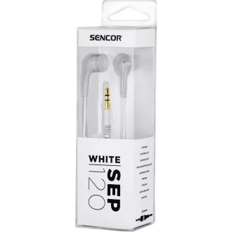 SEP 120 BELE SLUŠALKE SENCOR
