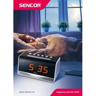 SDC 4400 W URA Z ALARMOM   LED SENCOR