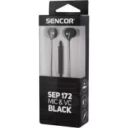 SEP 172 VCM ČRNE SLUŠALKE SENCOR