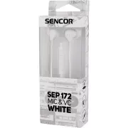 SEP 172 VCM BELE SLUŠALKE SENCOR