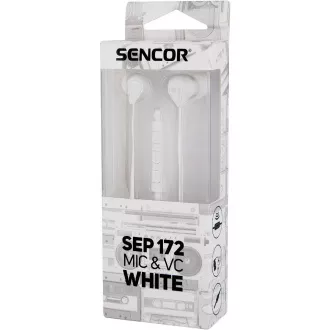 SEP 172 VCM BELE SLUŠALKE SENCOR SEP 172 VCM BELE SLUŠALKE SENCOR