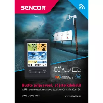 SWS 9898 WiFi METEOSTANICE PROF. SENCOR