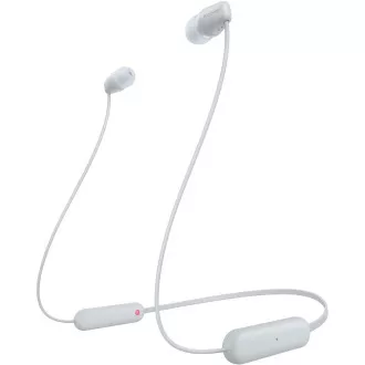 WIC100W.CE7 bele BT slušalke Sony