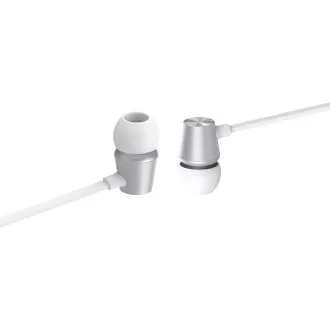 SLUŠALKE DYNAMIC YS500 SILV/WH SWISSTEN