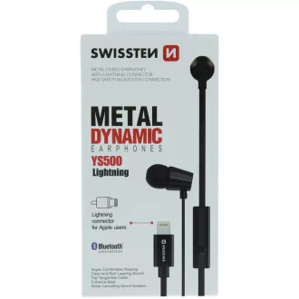SLUŠALKE ZA UŠESA DYNAMIC LIGHT.YS500 BK SWISSTEN SLUŠALKE ZA UŠESA DYNAMIC LIGHT.YS500 BK SWISSTEN