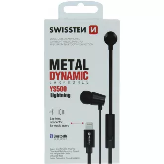 SLUŠALKE ZA UŠESA DYNAMIC LIGHT.YS500 BK SWISSTEN SLUŠALKE ZA UŠESA DYNAMIC LIGHT.YS500 BK SWISSTEN