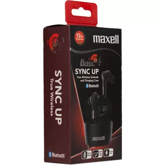 304489 BASS SYNC TWS UŠESNE SLUŠALKE MIC MAXELL