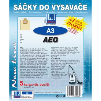 IN 3 VREČKE ZA SESALNIK JOLLY IN 3 VREČKE ZA SESALNIK JOLLY