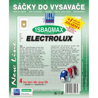 1 VREČKE ZA SESALNIK SBAG MAX JOLLY 1 VREČKE ZA SESALNIK SBAG MAX JOLLY