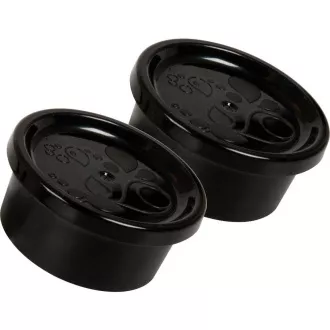 Stekleni pokrovček za steklenico Crystal 2pcs SODA Stekleni pokrovček za steklenico Crystal 2pcs SODA